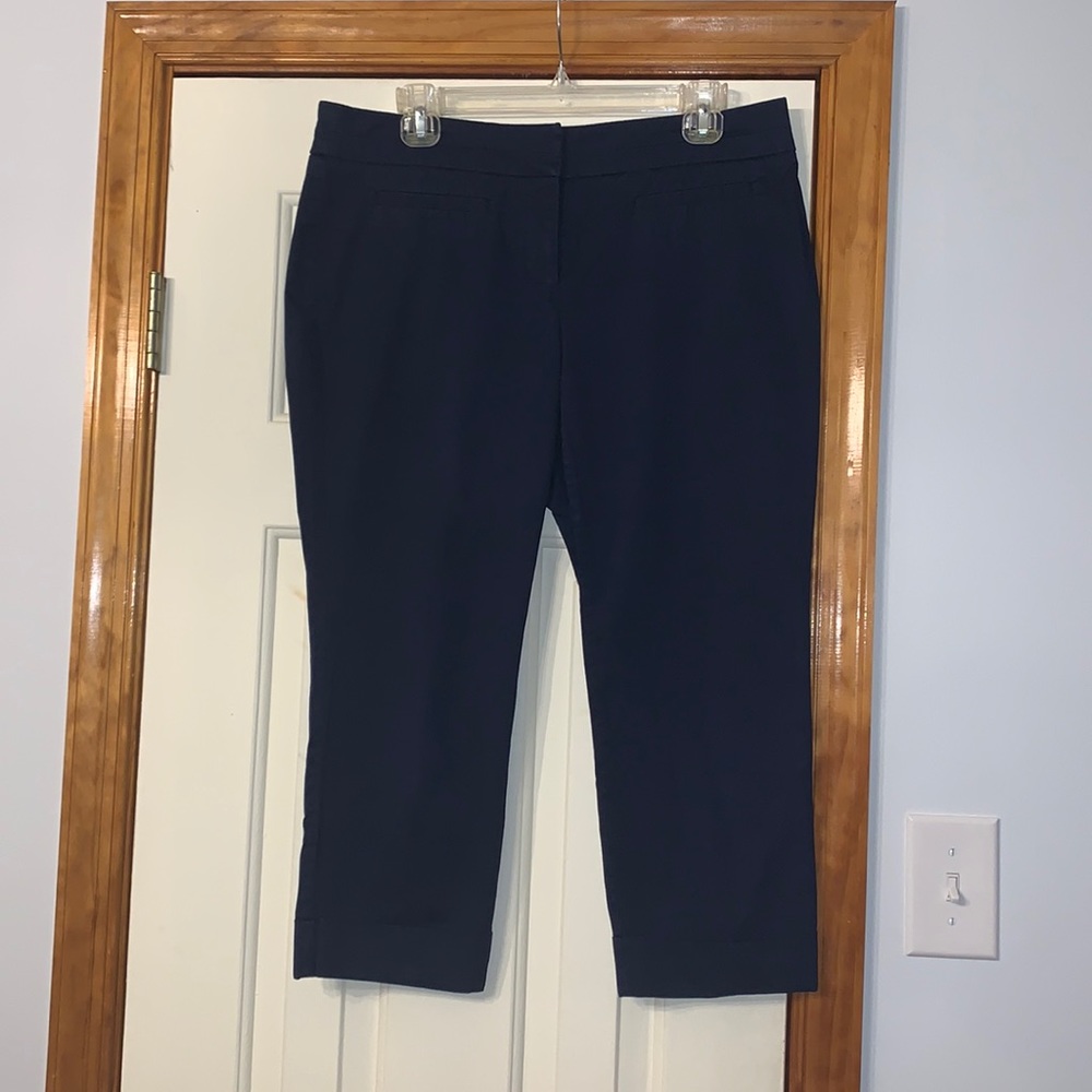 Navy blue Capri pants from New York & Company